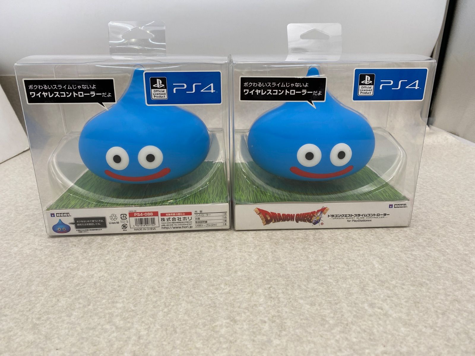 PS4 ドラゴンクエスト スライムコントローラー ホリ ２点
