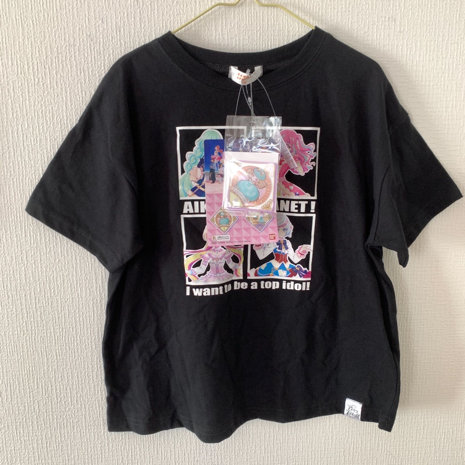 新品 アイカツ スイング付 半袖 Tシャツ 130㎝ - メルカリ