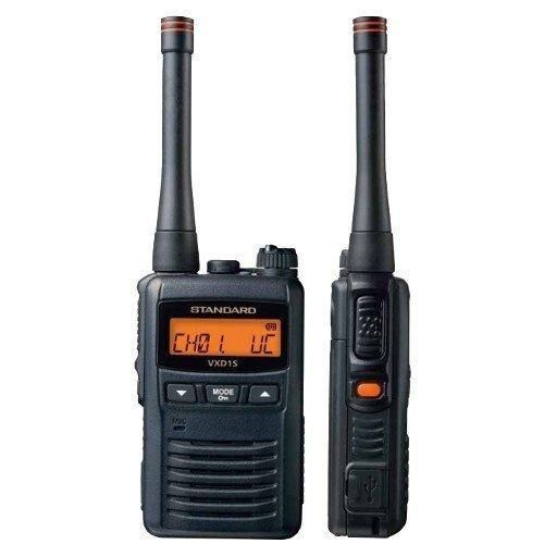 スタンダード VXD1S 3台 トランシーバー 1W 増波対応 + MH-90A4B 3個