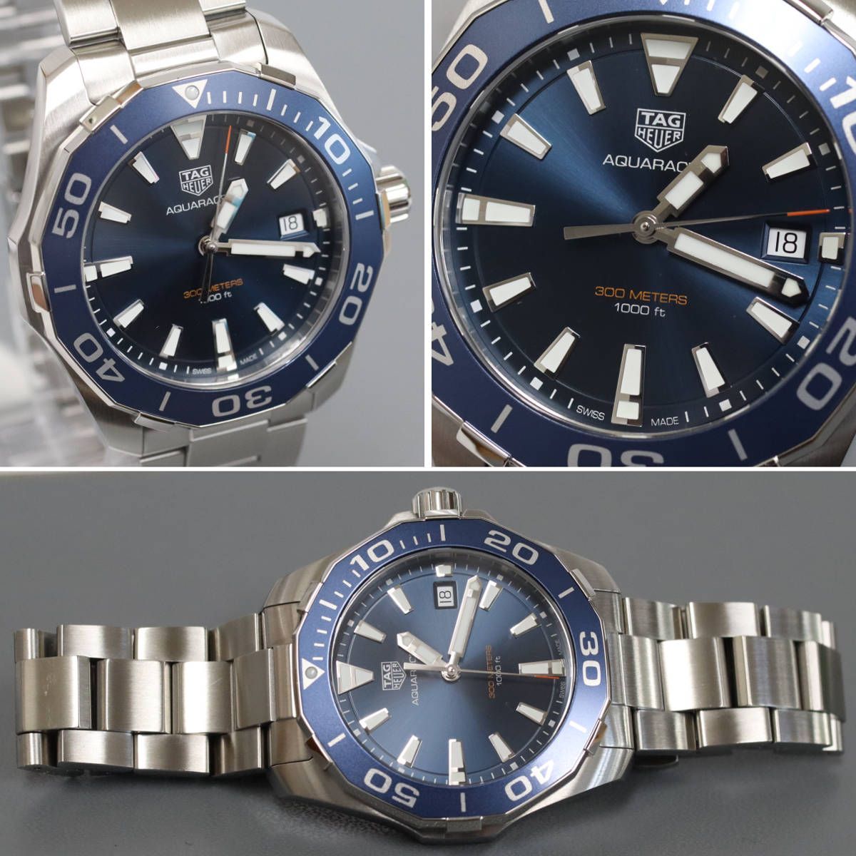 ＆*様 未使用 可動品 TAG Heuer WAY111C.BA0928 アクア 中古】TAG Heuer（タグ・ホイヤー） アクアレーサー WAY111C