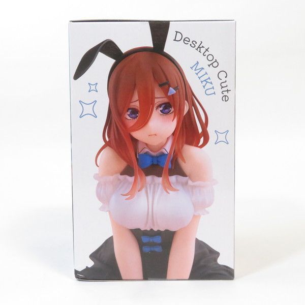 TAITO - 通常 タイクレ限定 五等分の花嫁  中野三玖 Desktop Cute セット 五等分の花嫁＊Desktop Cute 中野三玖、四葉、五月 タイクレ限定