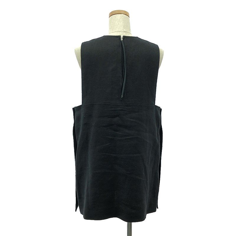 美品HYKE linen long vest サイズ2 ベスト HYKE / ハイク | 2023SS | linen long vest リネン ロングベスト