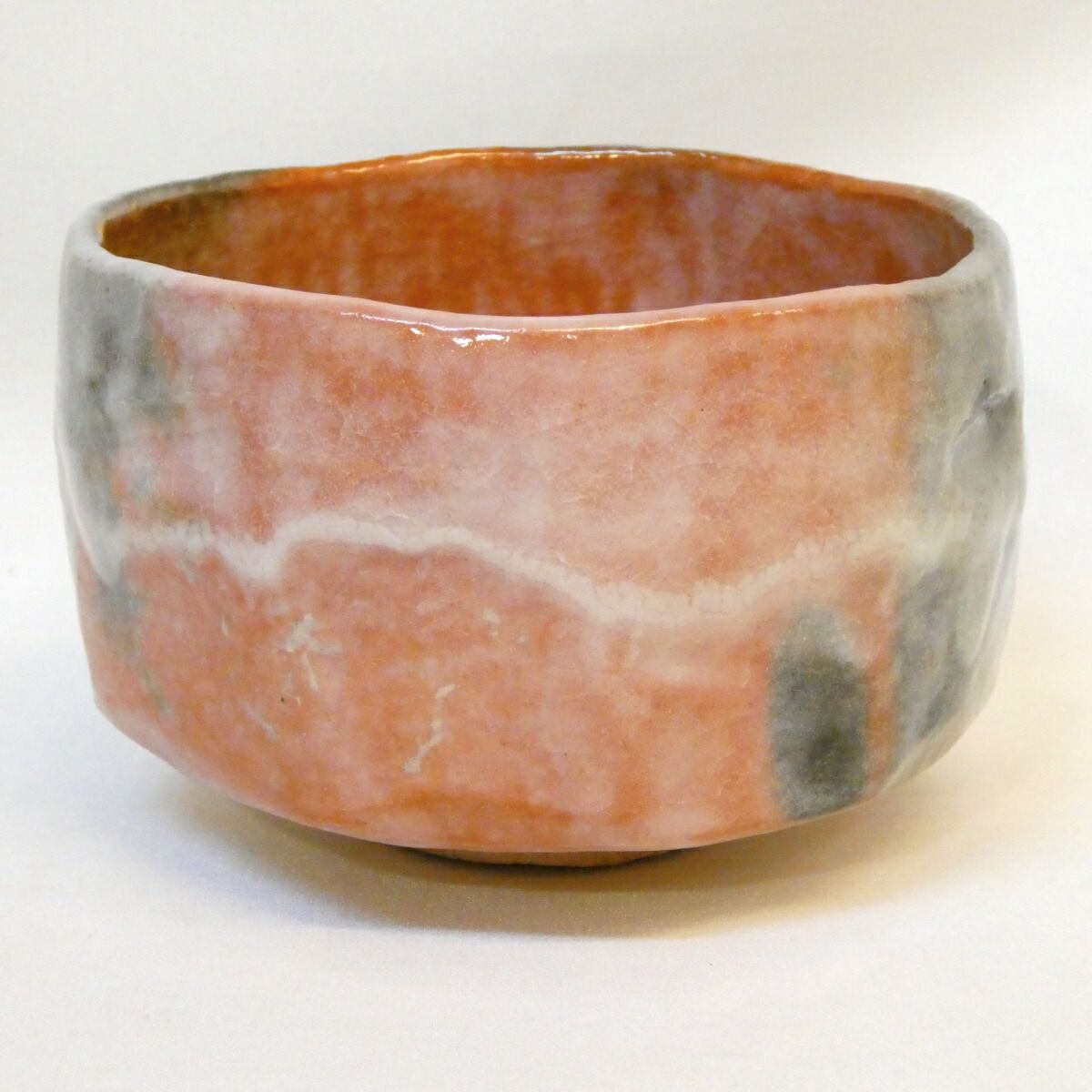 白化粧 しのぎ 手壺 吉田喜彦 真作保証 骨董品 美術品 工芸品 工芸