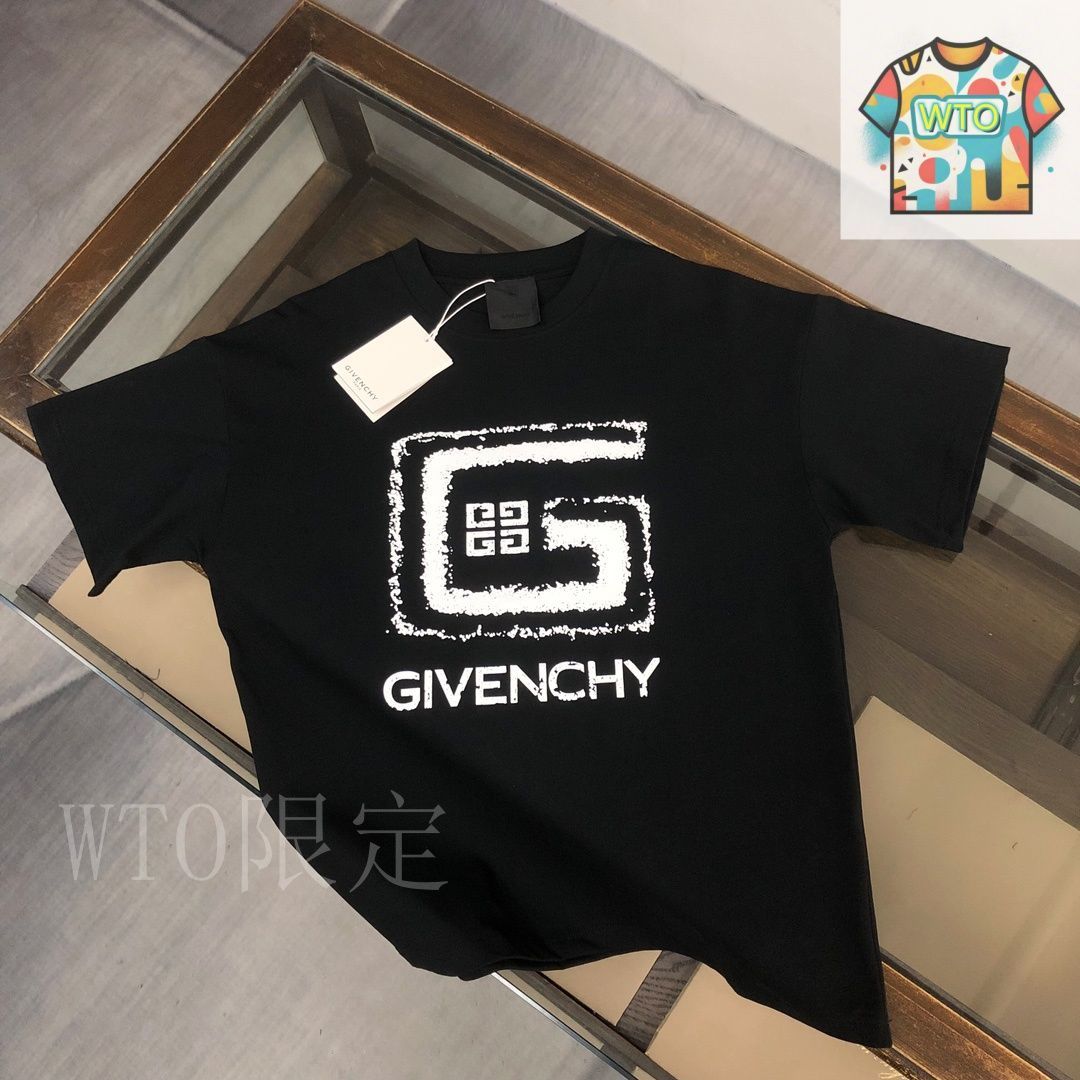 【送料関税込】Givenchy スタンプ Tシャツ クルーネック GIVENCHYスタンプ Tシャツ - ブラック | GIVENCHY JP