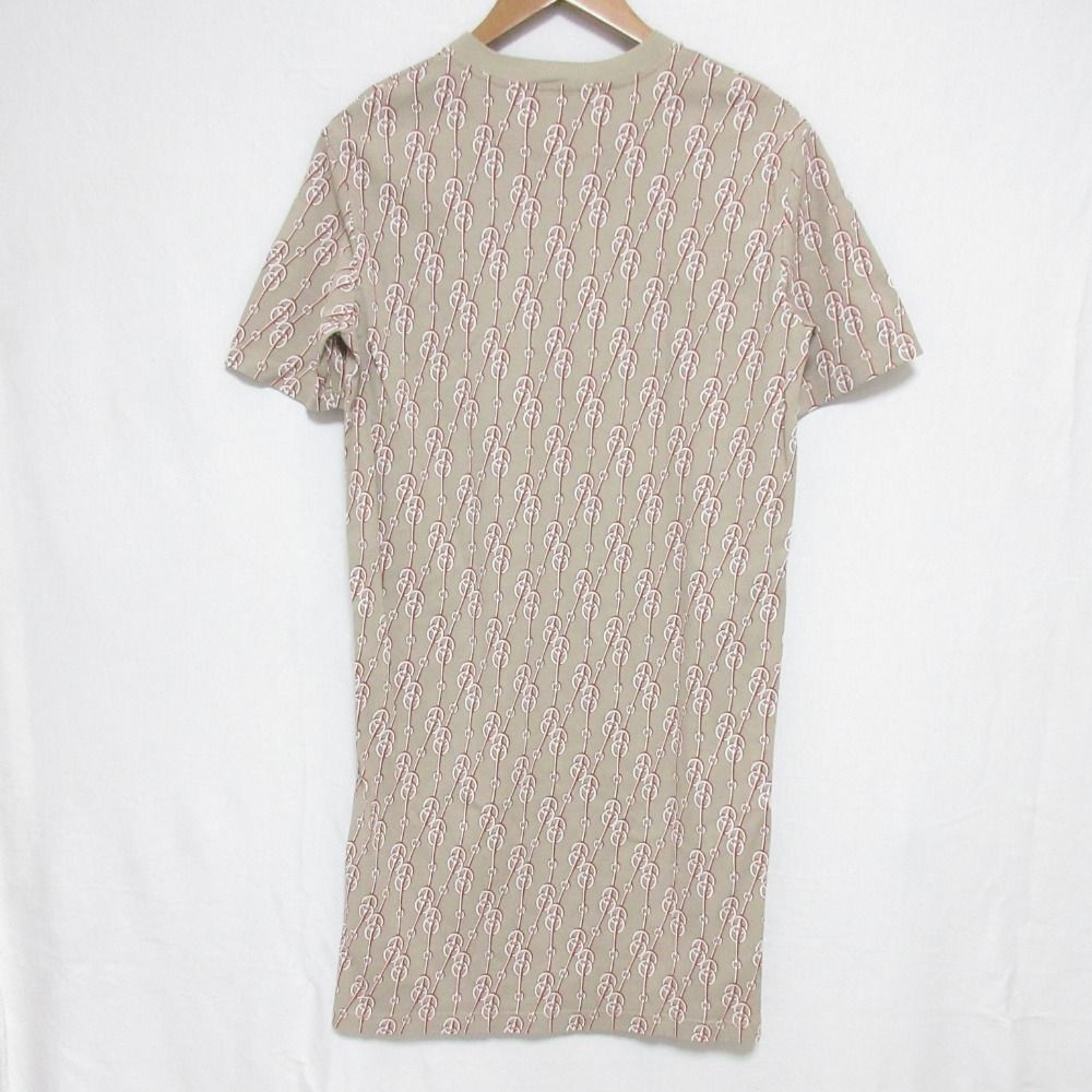 HERMÈS クリケティス柄半袖ミニワンピース