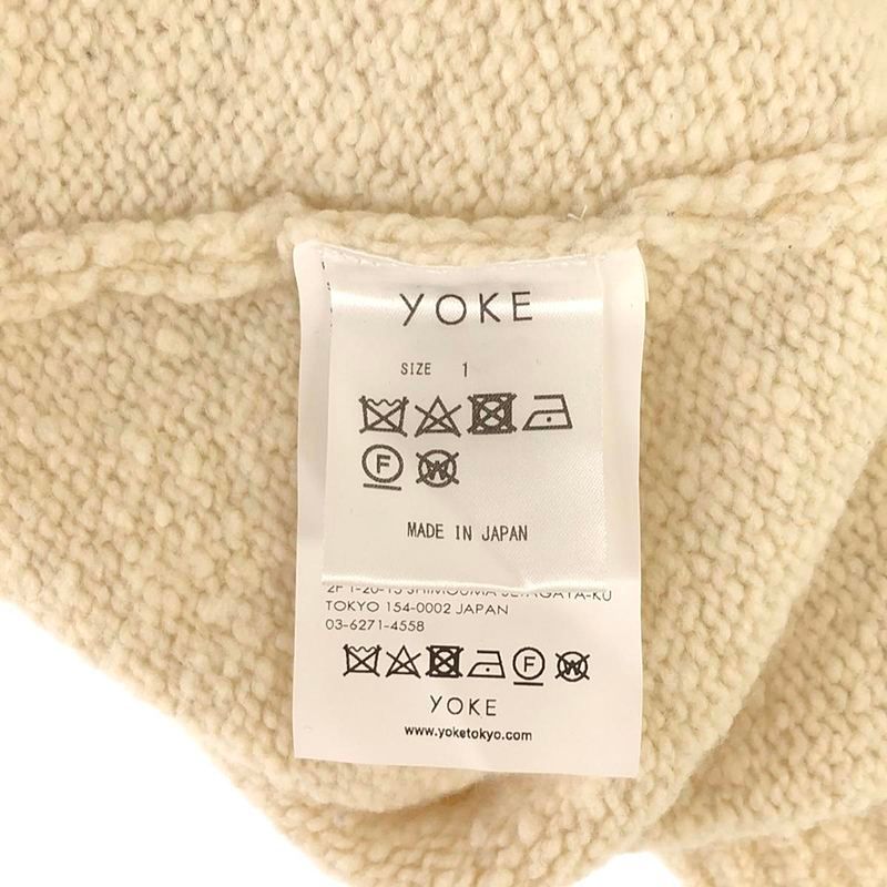 美品】 YOKE / ヨーク | 2023AW | CONTINUOUS LINE EMBROIDERY SWEATER