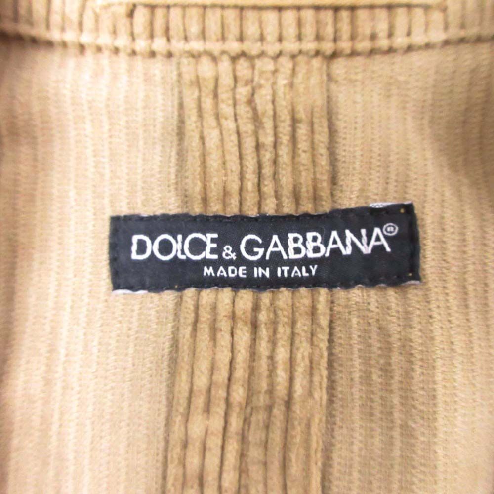 未使用 DOLCE&GABBANA ドルチェ&ガッバーナ コーデュロイ