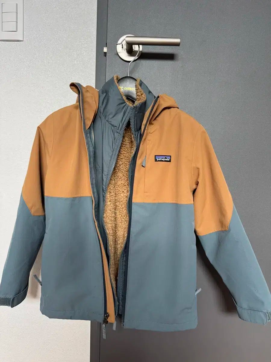 パタゴニア キッズ リバーシブル 4in1 ジャケット S
