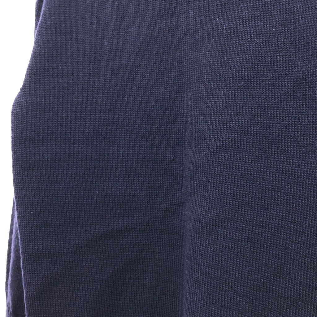 80年代 Traditional GUERNSEY ガンジーセーター ネイビー(メンズ XS相当)中古 古着 T8791 80年代 Traditional GUERNSEY ガンジーセーター ネイビー(メンズ XS