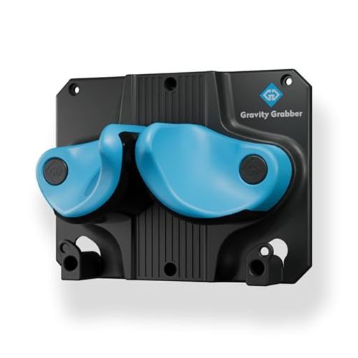 GravityGrabber-のスキー+スノーボードラック壁掛け収納ラック|ロッカー、チップ、テールを収納|傷をつけにくいスキー/スノーボード収納ラック|どんなスキーやスノーボードにもフィット|ガ…