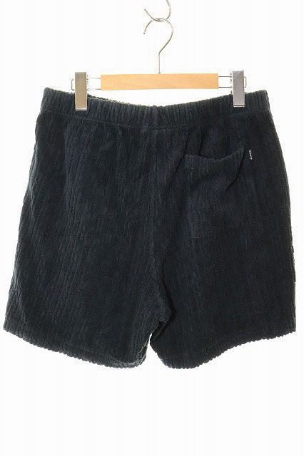 シュプリーム SUPREME 18SS CABLE KNIT TERRY SHORT S NAVY ケーブル