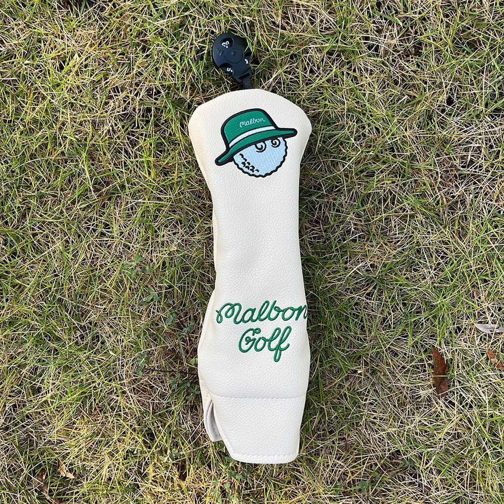 新品 malbon golf マルボンゴルフ ヘッドカバー 4点セット