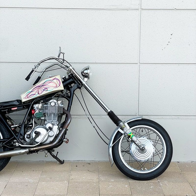 SR400/500用 フロントフォーク 17.5cm ジョイント ペア - メルカリ