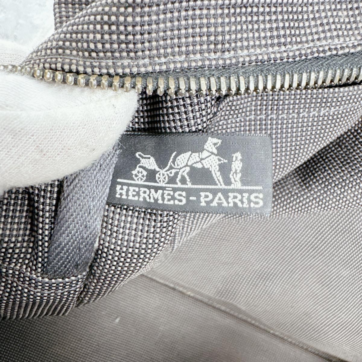 エルメス ビジネスバッグ エールラインMM トートバッグ HERMES グレー