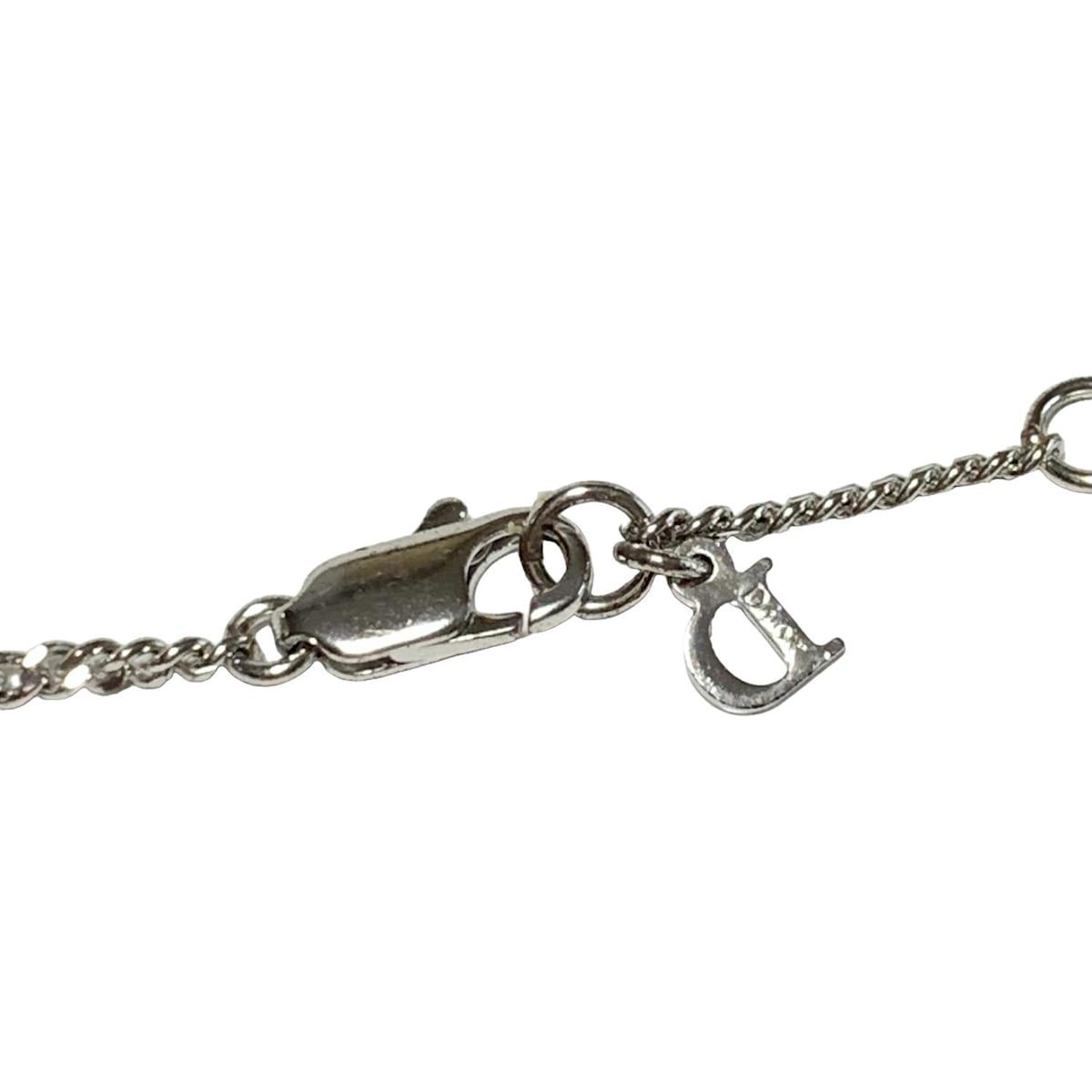 クリスチャンディオール ネックレス バタフライ シルバー DIOR/ChristianDior(ディオール/クリスチャンディオール