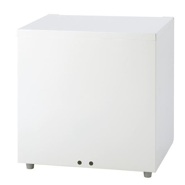 宅配ボックス 2枚扉タイプ アイボリー 幅60×奥行45×高さ62.5cm 完成品