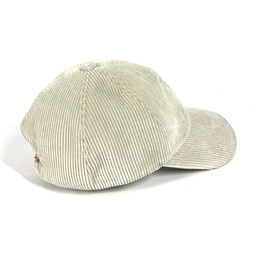 Louis Vuitton コーデュロイキャップ グレー LOUIS VUITTON ルイヴィトン キャップ キャップLVシグネチャー