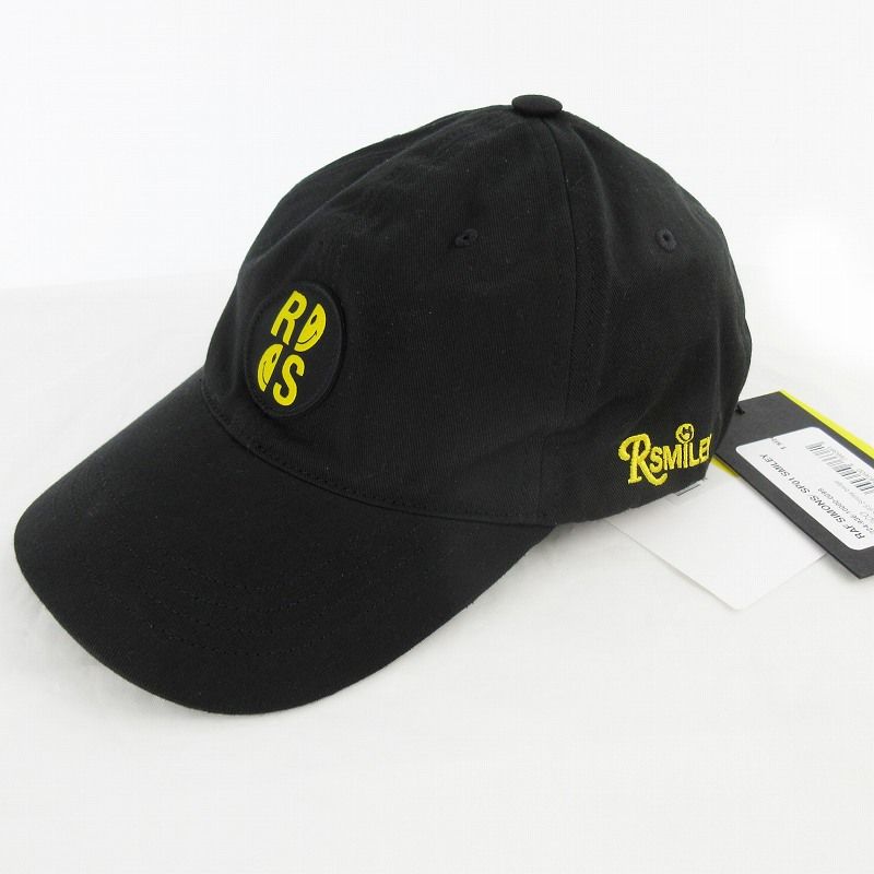 ラフシモンズ RAF SIMONS SMILEY LOGO CAP スマイリー ラフシモンズ RAF SIMONS SMILEY LOGO CAP スマイリー