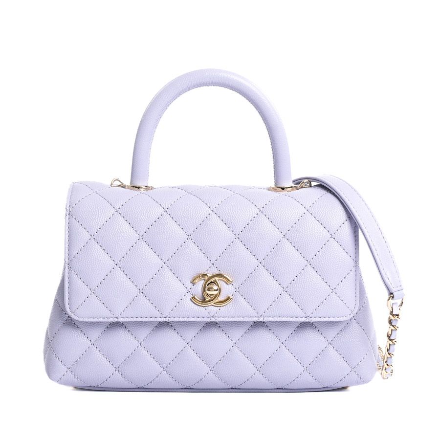 コンパクトサイズ☆【CHANEL】トップハンドル ボストンバッグ 25P】ころんと可愛い♡ ボストンバック収納力あり (CHANEL