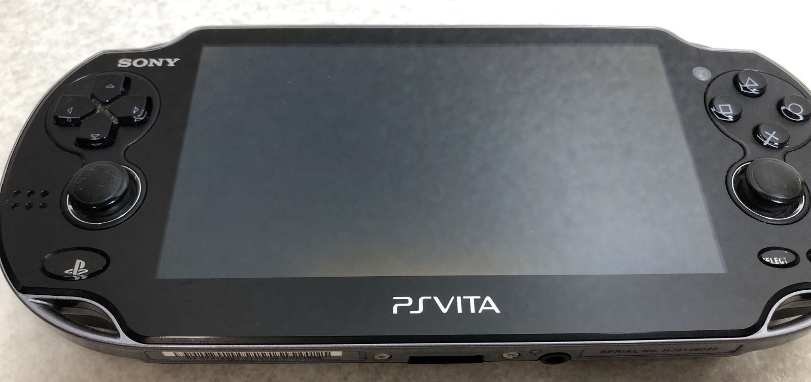DH1464 ジャンク ソニー PS VITA 本体 ブラック PCH-1000 SONY