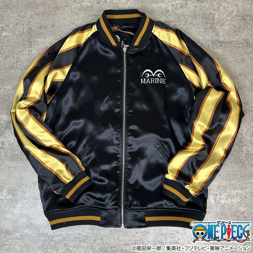 『300着限定品』　ONE PIECE FILM GOLD スカジャン　黒　L 公式300着限定完売品 ONE PIECE FILM GOLD スカジャン M - メルカリ