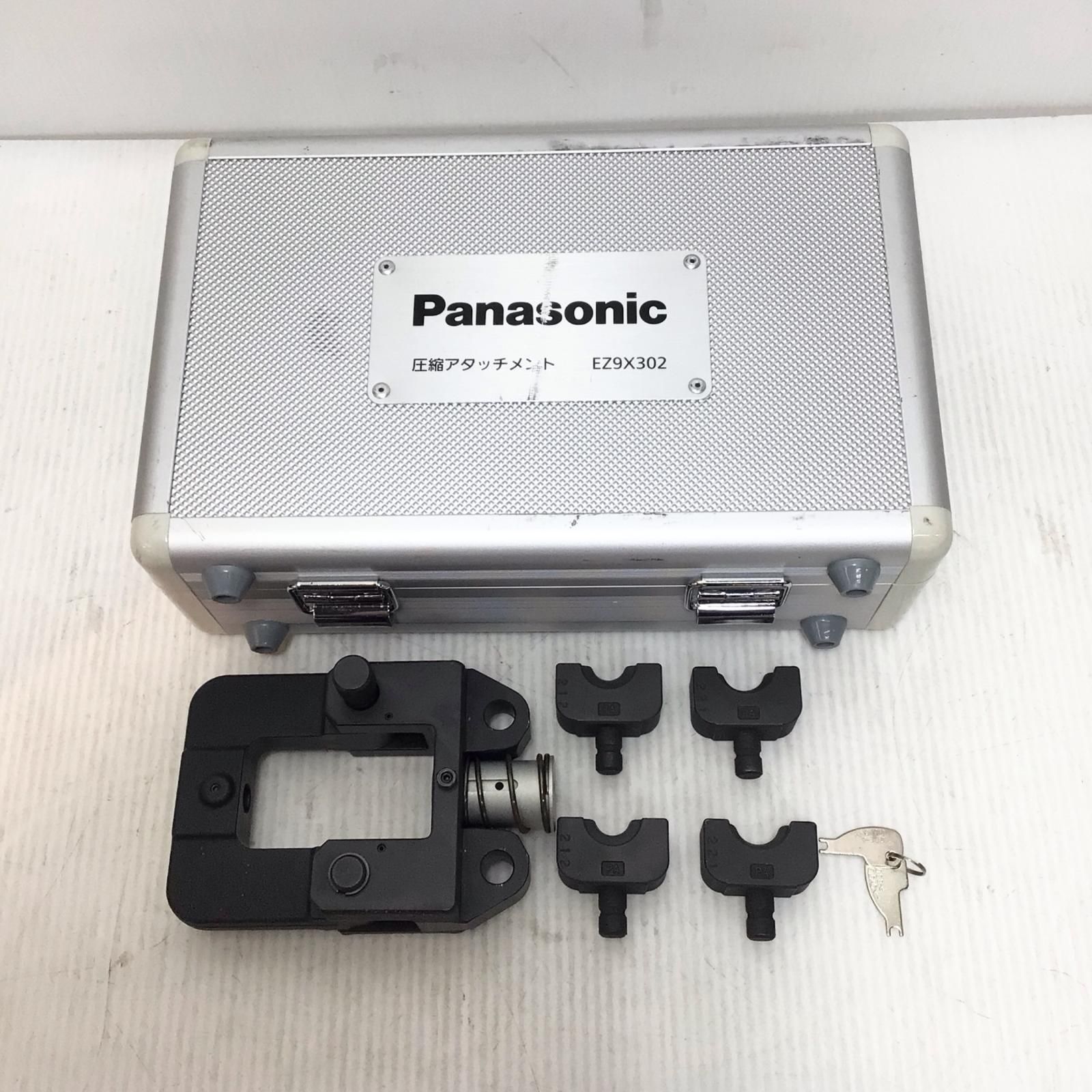ΘΘPanasonic パナソニック 圧着アタッチメント EZ9X302 程度B アタッチメント ケース付 使用感有