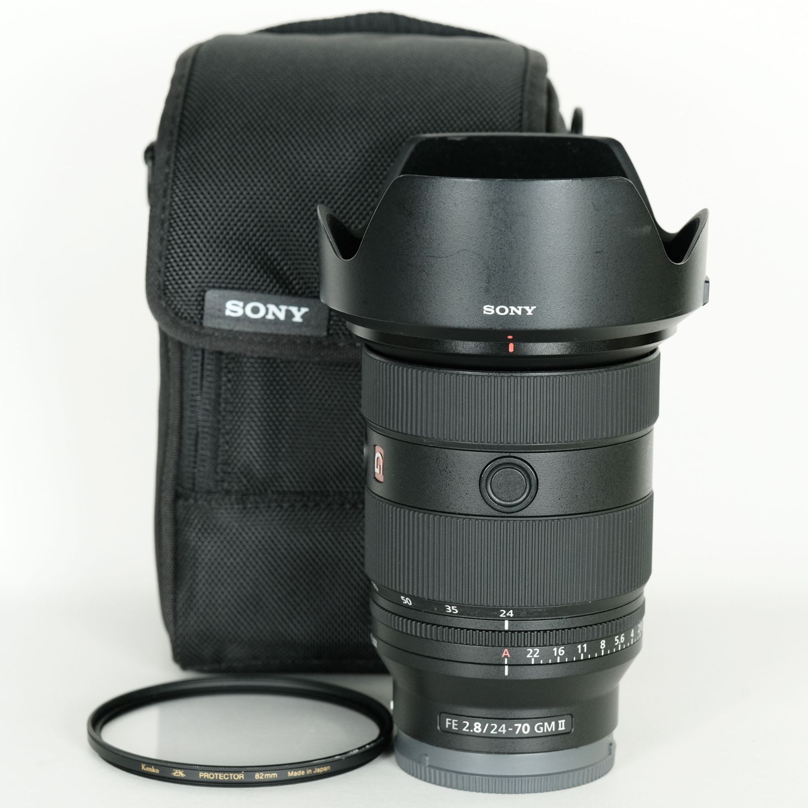 美品｜高級フィルター付] SONY FE 24-70mm F2.8 GM II
