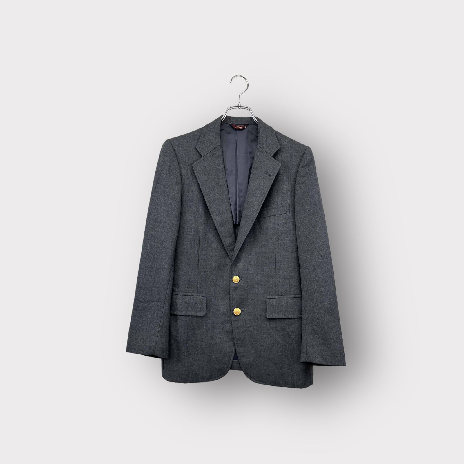 CHAPS RALPH LAUREN チャップス ラルフローレン テーラードジャケット グレー 金ボタン アウター メンズ ヴィンテージ 6