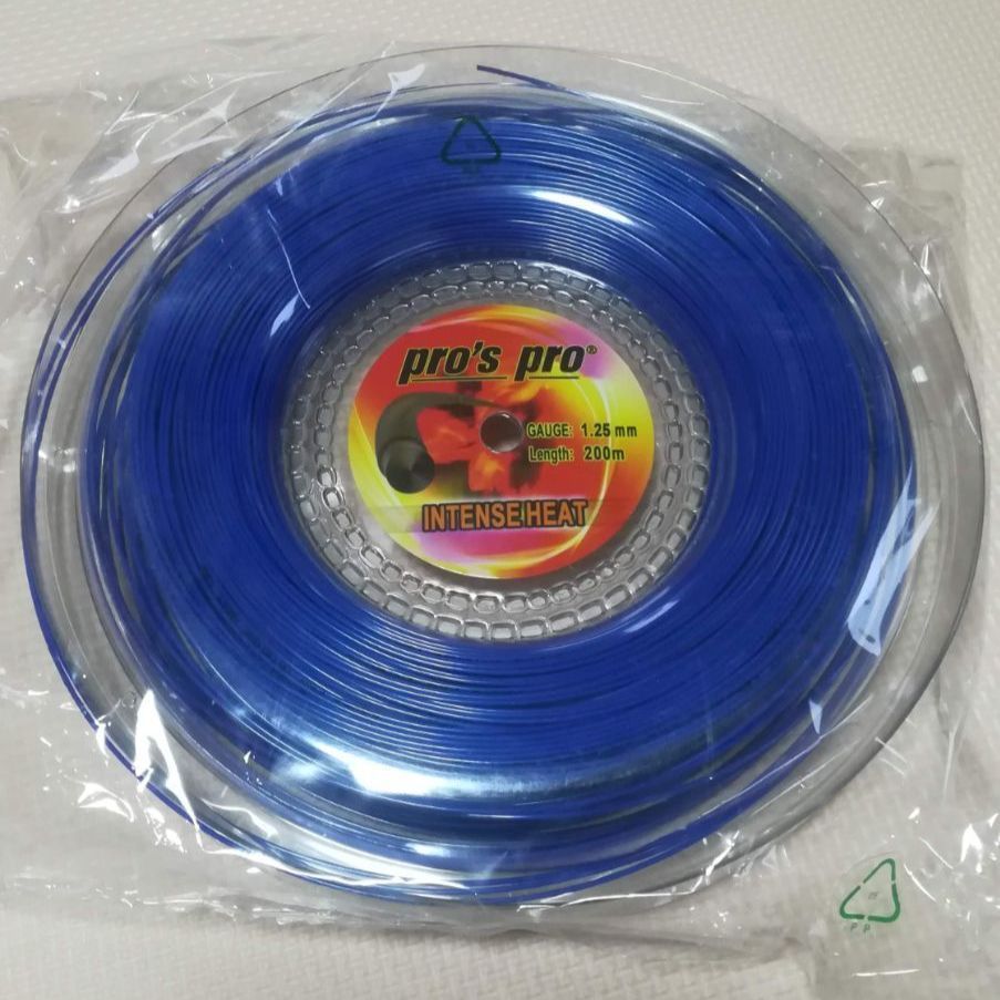 pro's pro INTENSE HEAT(青色) 1.30mm 200m ロールガット - テニス