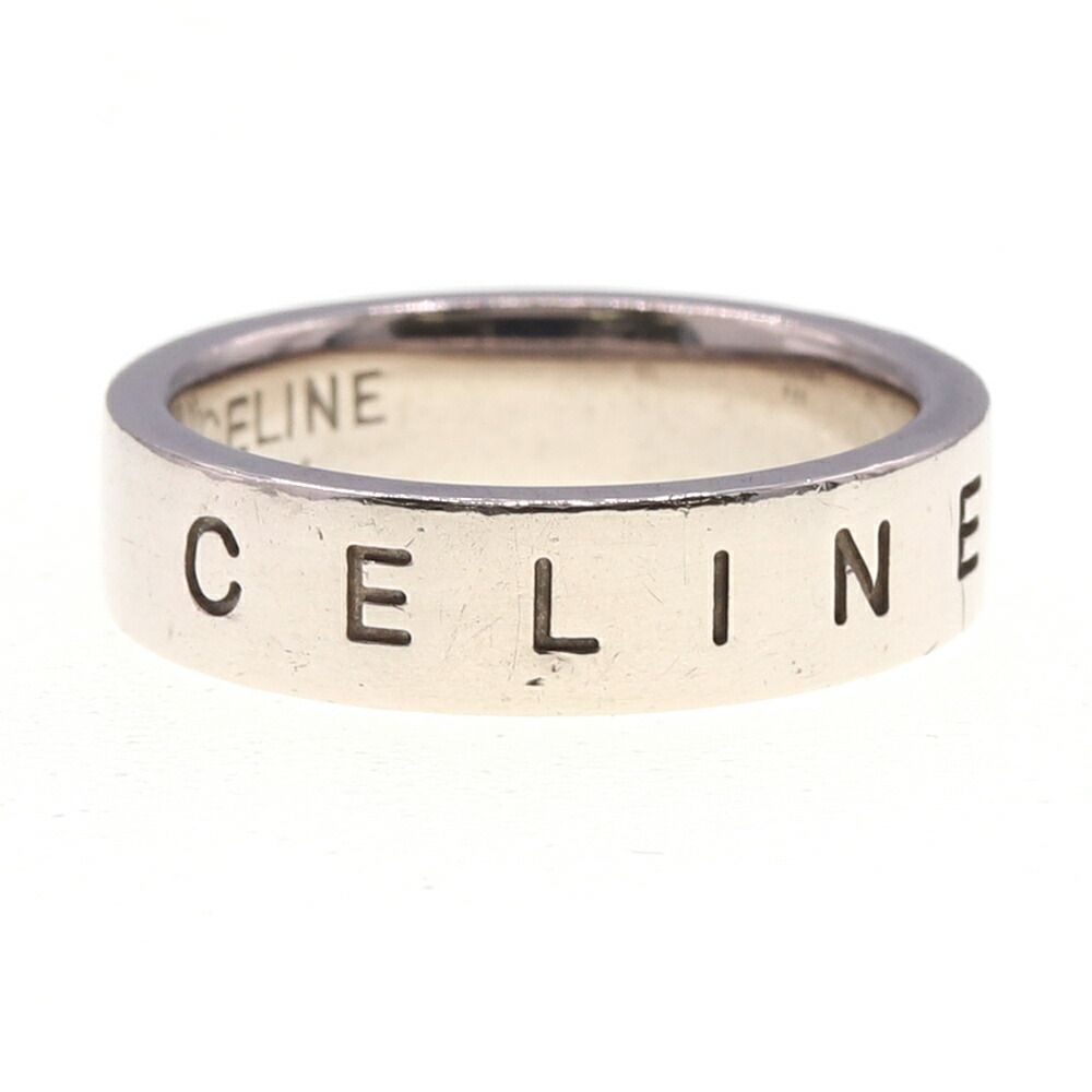 CELINE シルバーリング CELINE シルバー ロゴリング 54 セリーヌ