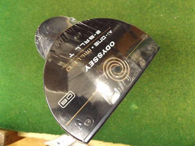 6521 Ai-ONE MILLED 2-BALL T DB 34インチ STROKE LAB シャフト カバー有 新品 オデッセイ AIワン ミルド 2ボール パター ゴルフクラブ .929264