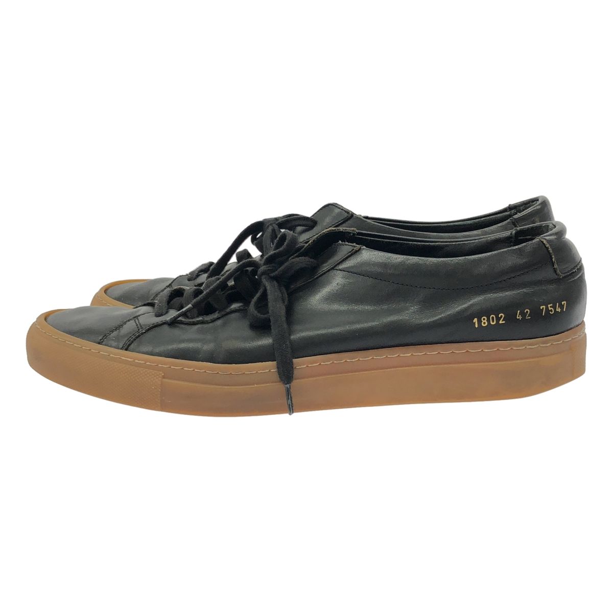 【美品】COMMON PROJECTS ブラックスニーカー Common Projects Achilles Low Sneakers | ブラック | FARFETCH JP