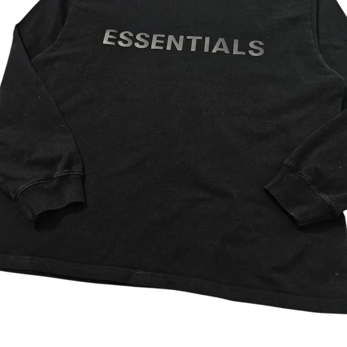 ESSENTIALS FEAR OF GOD 黒 ロングスリーブ FEAR OF GOD(フィアオブゴッド) ESSENTIALS(エッセンシャルズ