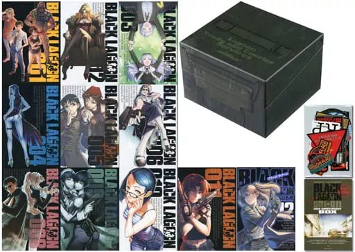 ブラックラグーン２０th アニバーサリーBOX　12巻　全巻初版 BLACK LAGOON 1巻〜12巻 20周年記念ボックス 全巻セット
