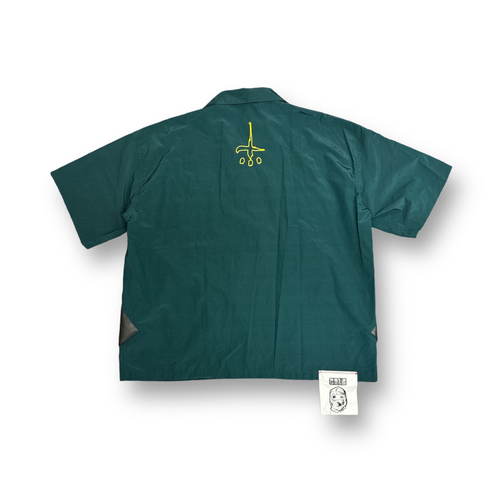 CVTVLIST 23SS 名古屋限定 ナイロン 半袖刺繍 オープンカラーシャツ