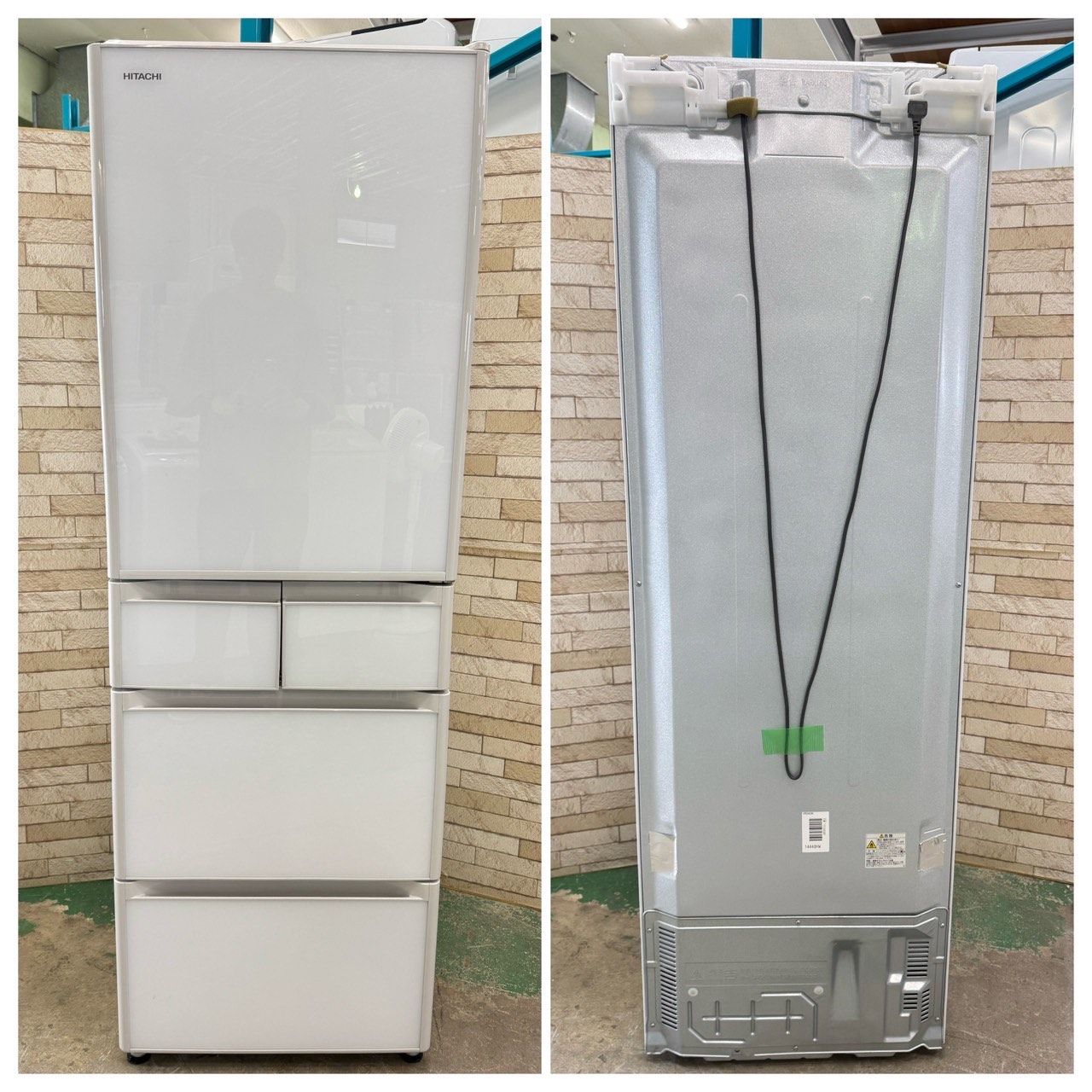 大阪送料無料☆3か月保障付き☆冷蔵庫☆2019年☆日立☆2ドア☆RL-154KA