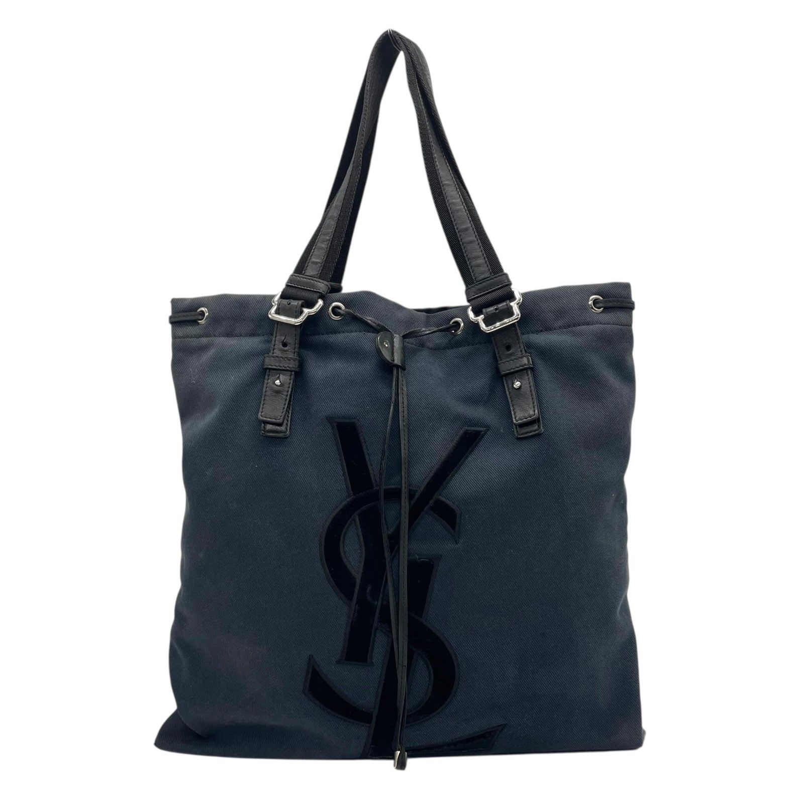 美品 YVES SAINT LAURENT サンローラン カハラトート トート