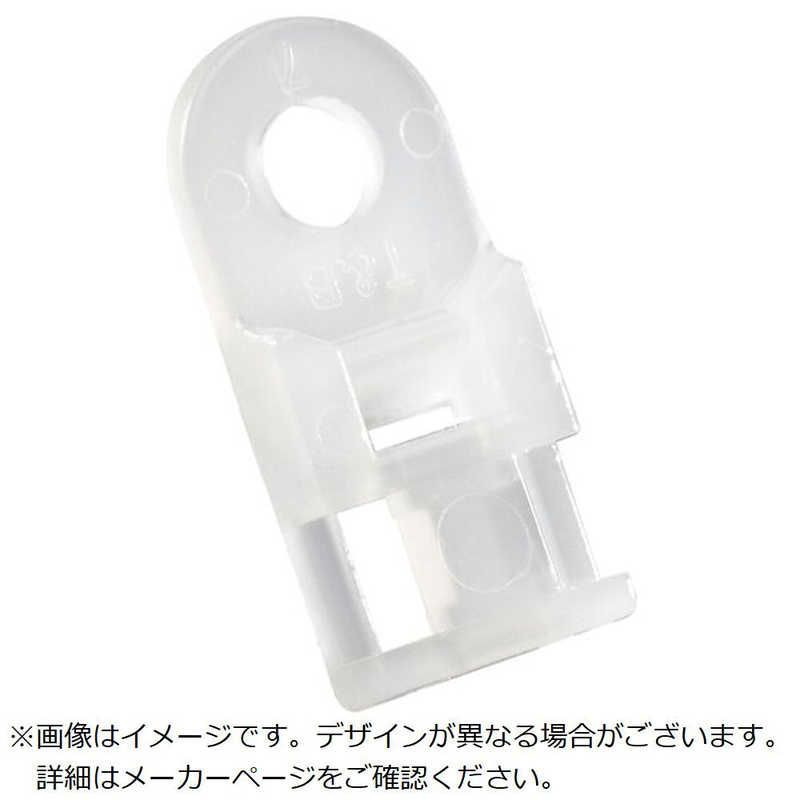 ABB TY-Rap 結束バンド用ミニマウントベース ねじ固定タイプ ミニマウンティングベース 平板タイプ 標準 ナチュラル色 タイ幅最大4.8 mm 入り TC 828 TB