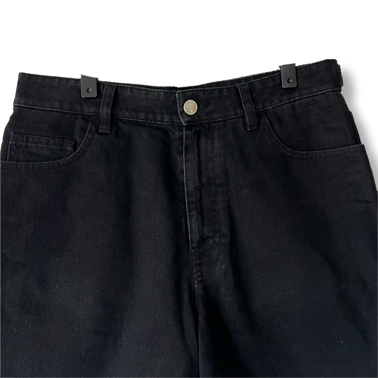 RAF SIMONS ラブシモンズ 19SS ショートパンツ シルバータグ ブラック 