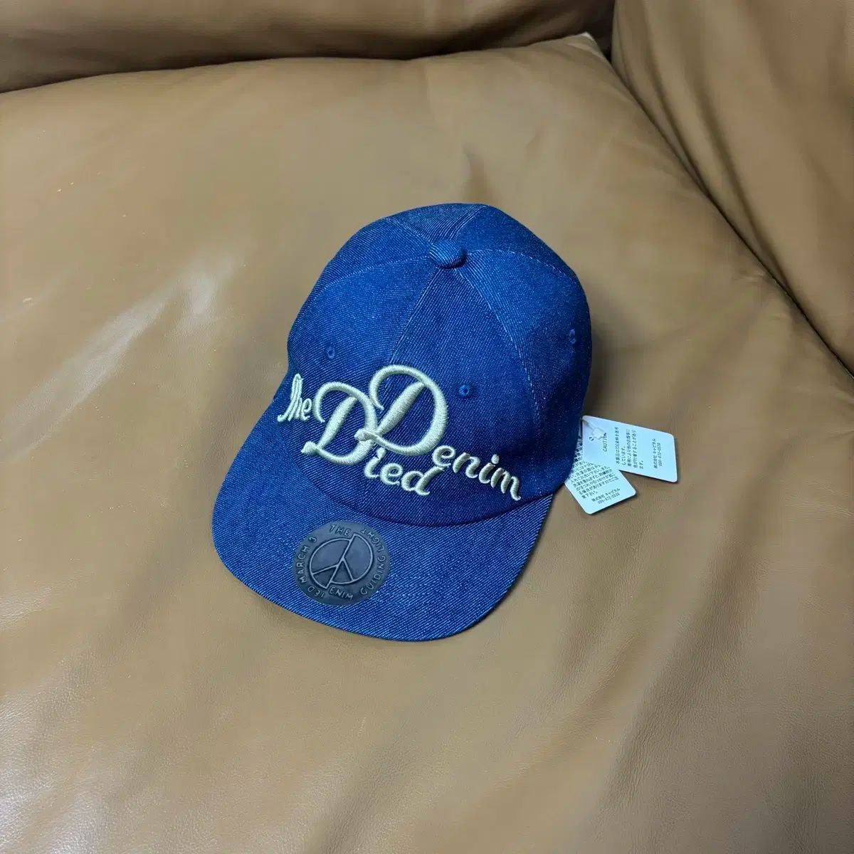 Kapital KAPITAL キャピタル デニム ダイド 6 パネル ボールキャップ 帽子 Denim Died