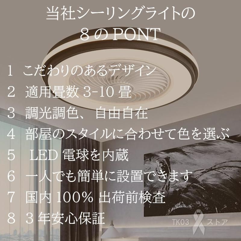 シーリングファンライト