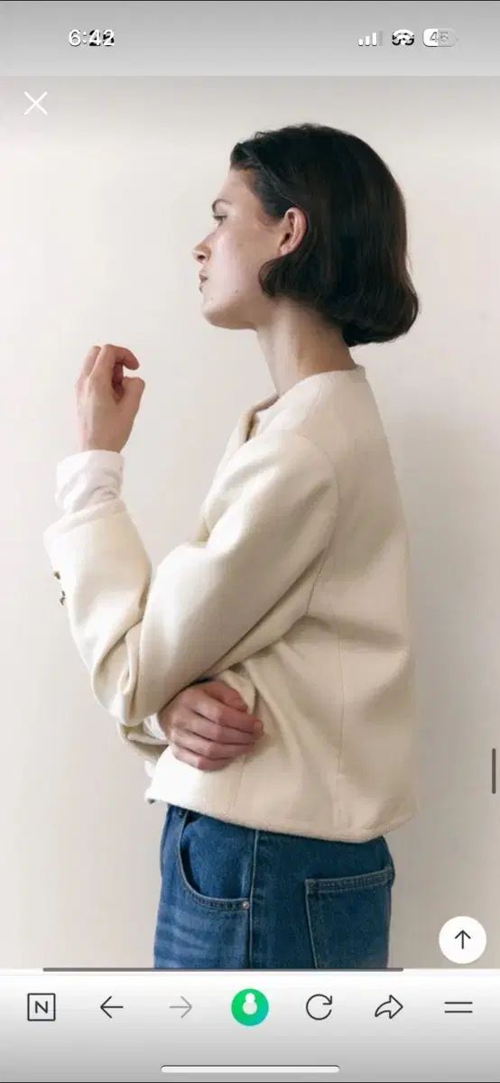 生地の色 ツイード