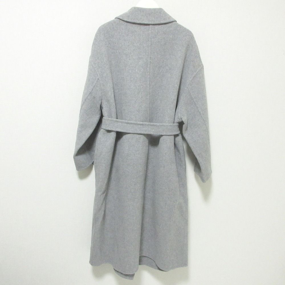 美品 21AW 23区 ニジュウサンク MANTECO リバー ロング コート