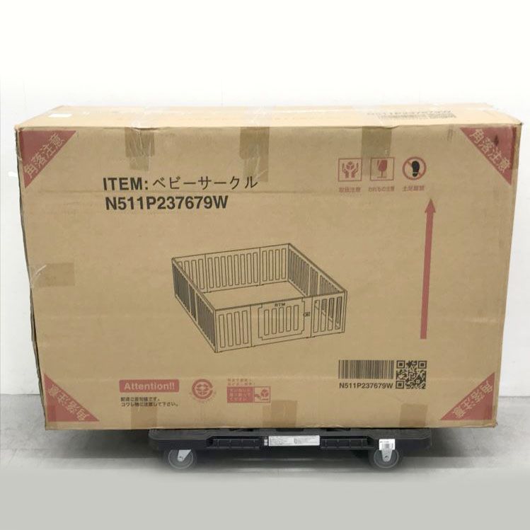 D8310◆♥ ベビーサークル ベビーゲート ベビーフェンス プレイヤード 変形 収納棚へ変身 扉付き 簡単組立 赤ちゃん ベビー キッズ 幼児 OSJ N511P237677