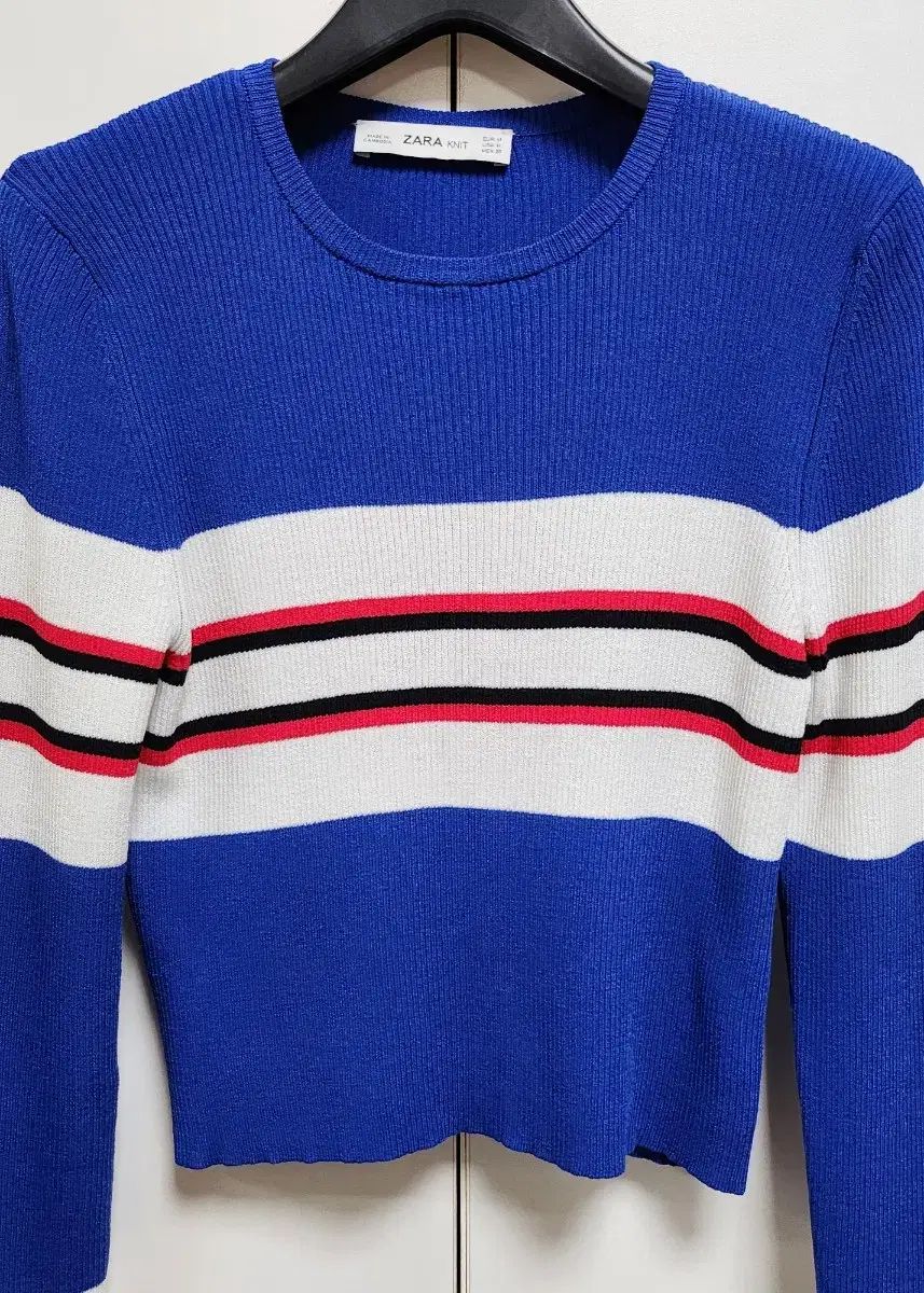 未使用 ZARA クロップド ニット M - メルカリ