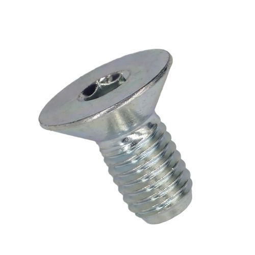 六角穴付皿ボルト 鉄 ユニクロメッキ M12X25 50本