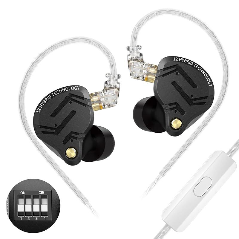 特価商品】KZ ZS12 Pro X イヤホン KZ ハイエンド5BA+1DD