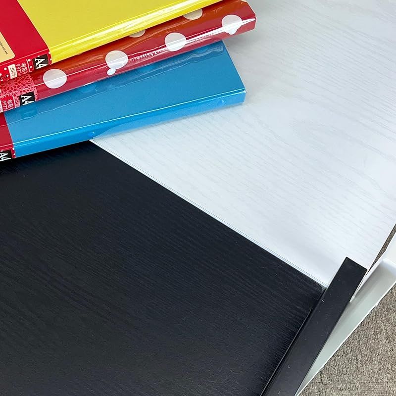 PJC-7002-WH 引出し付き プリンター台 プリンターラック キャスター付き デスクの下に収納 0