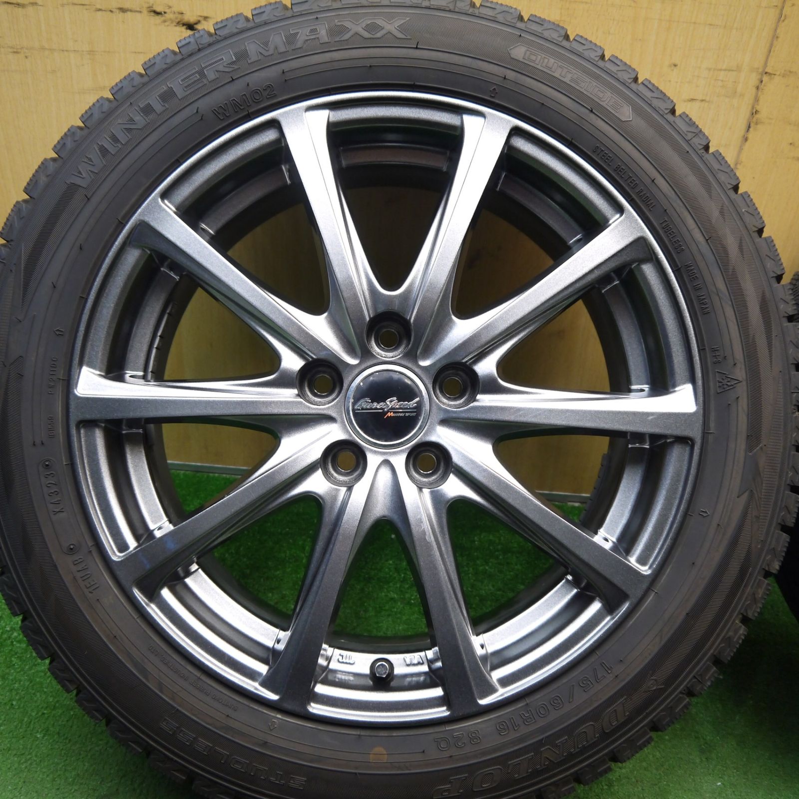 バリ溝！23年！キレイ！9.5分以上☆ラクティス 等 175/60R16 