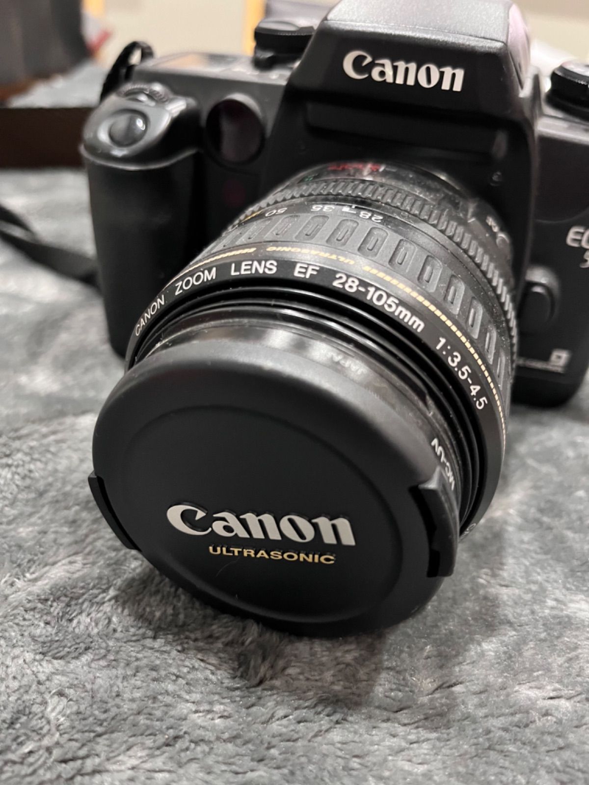 カメラ、光学機器 Canon フィルムカメラ キャノンEOS55 lens 28-105mm